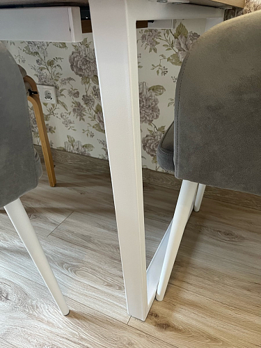 Стол Лота Лофт 120 25 мм дуб делано темный / черный матовый фото покупателя 291