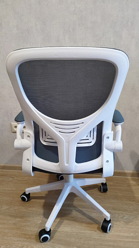 Компьютерное кресло Konfi blue / white фото покупателя 82