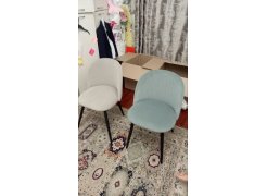 Стул на металлокаркасе Gabi gray / black фото покупателя 507