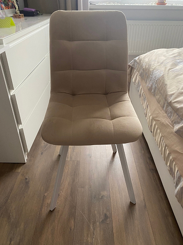 Стул на металлокаркасе Чилли зеленый / черный фото покупателя 1158