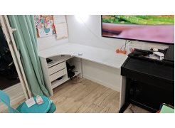 Письменный стол СПм-25 правый белый фото покупателя 69