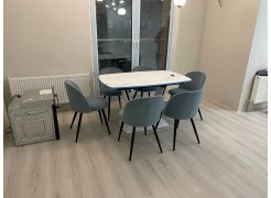 Стул на металлокаркасе Gabi 1 light purple / black фото покупателя 517