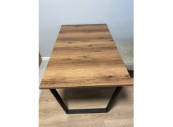 Стол Лота Лофт 140 25 мм черный матовый / бетон фото покупателя 307