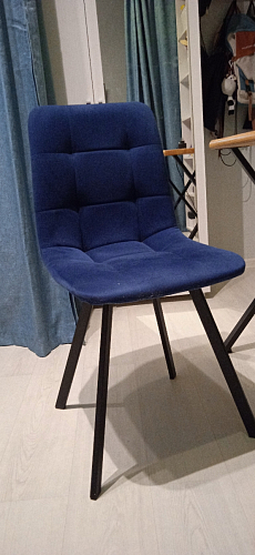 Стул на металлокаркасе Чилли бежевый / белый каркас фото покупателя 1457