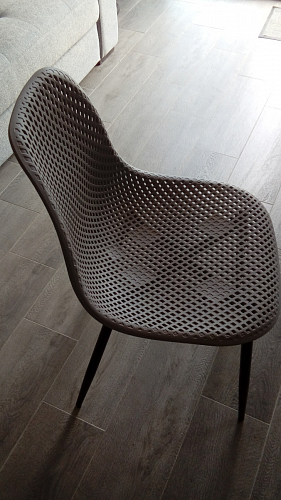 Стул на металлокаркасе Vero белый фото покупателя 13