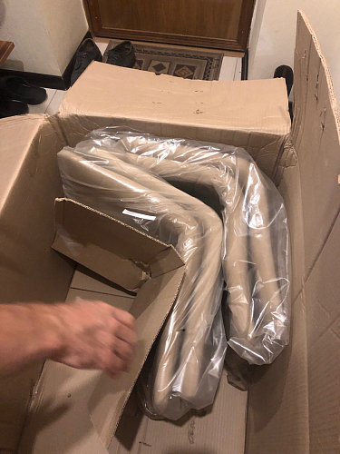 Стул на металлокаркасе Чилли синяя ткань / белый фото покупателя 1045