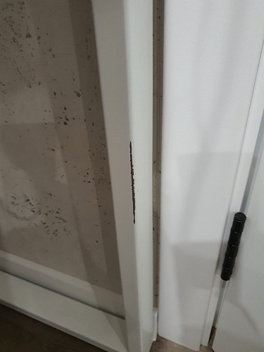 Письменный стол Битти Лофт 116х60х75 дуб вотан / белый матовый фото покупателя 79