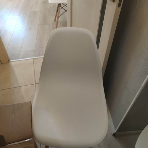 Стул Cindy Eames mod. 001 khaki / natural фото покупателя 92