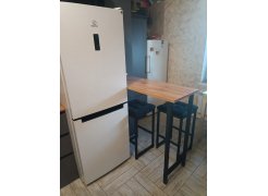 Барная стойка Дилан Лофт 120х60х90 бетон фото покупателя 87