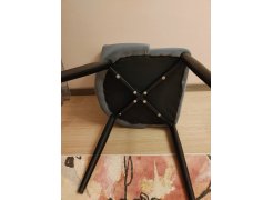 Стул на металлокаркасе Kora beige / black фото покупателя 79