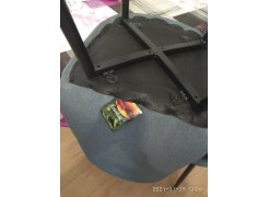 Стул на металлокаркасе Lilu темно-бежевый / белый фото покупателя 45