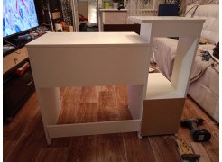 Компьютерный стол Джаз-24 левый белый фото покупателя 135