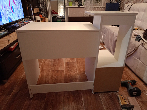 Компьютерный стол Джаз-24 левый дуб сонома фото покупателя 145