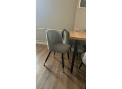 Стул на металлокаркасе Gabi green / black фото покупателя 160