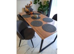 Стул на металлокаркасе Gabi 1 бежевый / черный с серебряными наконечниками фото покупателя 582