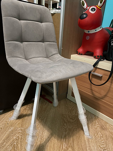 Стул на металлокаркасе Чилли бирюзовый / черный фото покупателя 806