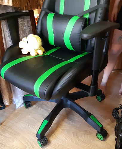 Компьютерное кресло Blok red / black фото покупателя 3