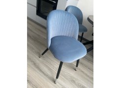 Стул на металлокаркасе Gabi 1 light purple / black фото покупателя 742