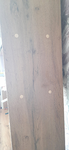 Письменный стол Лайт 03.243 дуб золотой (craft) / белый премиум фото покупателя 281