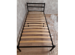 Односпальная кровать Фади 80х200 черная фото покупателя 1285