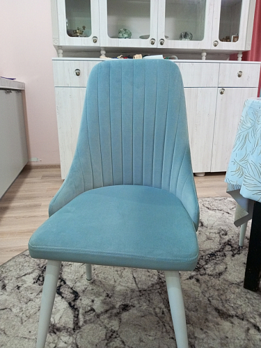 Стул на металлокаркасе Kora gray / black фото покупателя 392