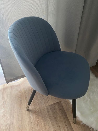 Стул на металлокаркасе Gabi 1 beige / black фото покупателя 232