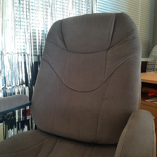 Компьютерное кресло Comfort Lux/Комфорт Люкс серый фото покупателя 113