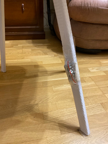 Стул на металлокаркасе Чилли К кирпичный / черный фото покупателя 611