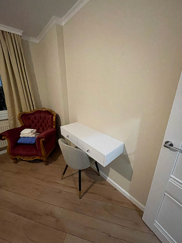 Стул на металлокаркасе Gabi dark beige / black / silver фото покупателя 532