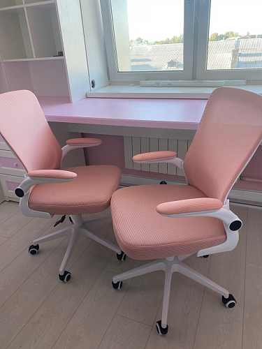 Компьютерное кресло Konfi gray / blue / white фото покупателя 46