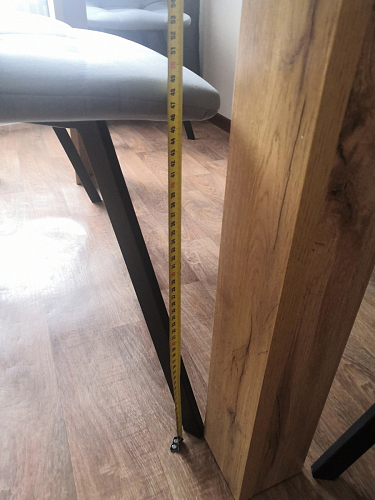 Стул на металлокаркасе Чилли К темно-серый (velutto 32) / черный фото покупателя 462