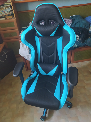 Компьютерное кресло Kano черное / красное фото покупателя 96