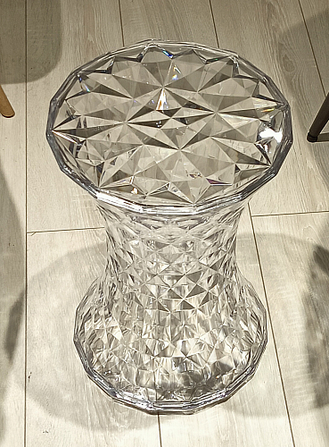 Стул-столик Button 30x47 black из шоурума 4