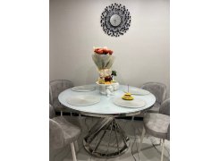 Стол Twist steel / white фото покупателя 7