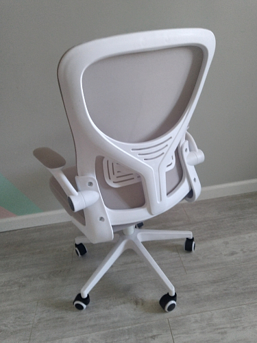 Компьютерное кресло Konfi light gray / blue / white фото покупателя 283