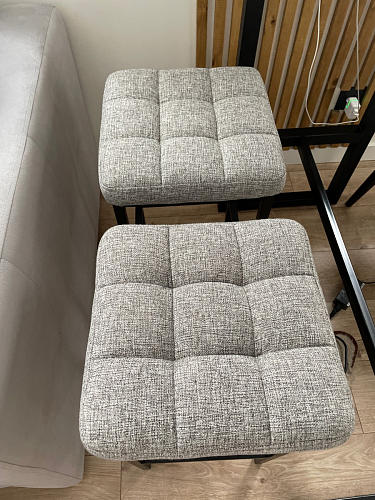 Барный стул Лофт катания лаванда / белый матовый фото покупателя 294