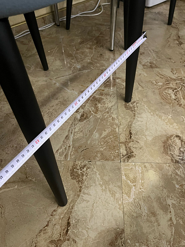 Стул на металлокаркасе Kora light blue / white фото покупателя 247