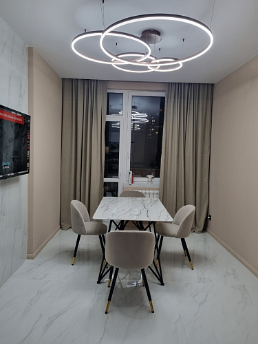 Стул на металлокаркасе Gabi latte / gold / black фото покупателя 25