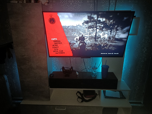 Готовая гостиная Jimenez дуб венге / белый глянец фото покупателя 14