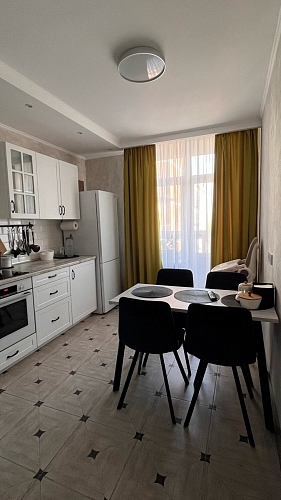 Деревянный стол Барон О 200 х 90 белая пленка шагрень / белый фото покупателя 81