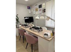 Стул на металлокаркасе Gabi 1 бежевый / черный с серебряными наконечниками фото покупателя 726