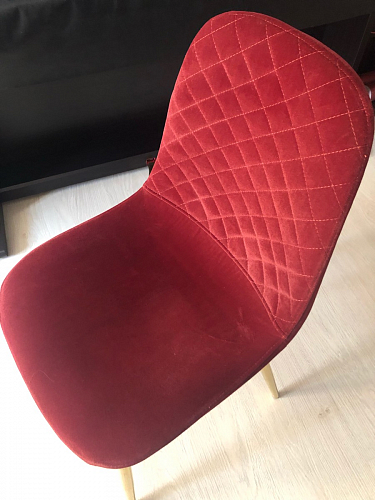 Стул на металлокаркасе Dabl 01 champagne / gold фото покупателя 163