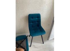 Стул на металлокаркасе Чилли светло-серый / черный фото покупателя 141