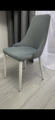 Стул на металлокаркасе Kora light purple / black фото покупателя 402