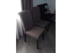 Стул Amelia dark walnut / fabric brown фото покупателя 1