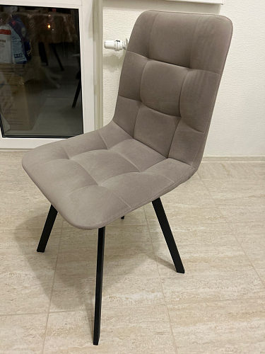 Стул Чилли 2 темно-серый  / черный фото покупателя 1134