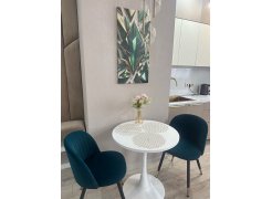 Стул на металлокаркасе Gabi 1 gray / black фото покупателя 585