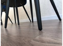 Стул на металлокаркасе Gabi 1 gray / black фото покупателя 306