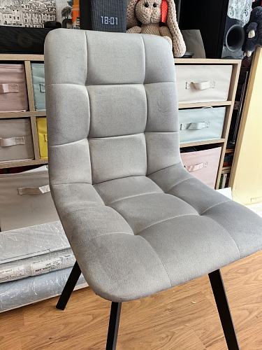 Стул на металлокаркасе Чилли горчичный / черный фото покупателя 695