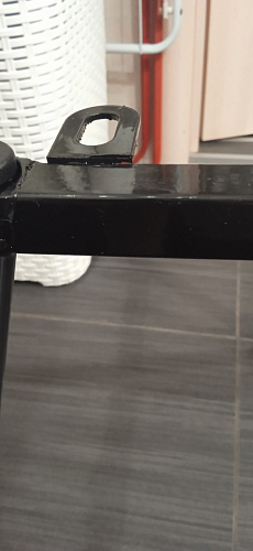 Стул на металлокаркасе Седа К латте / черный фото покупателя 261